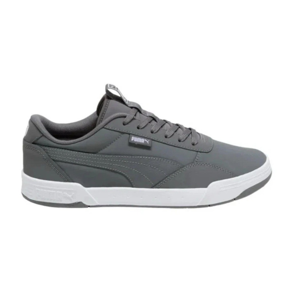 Puma Skate Low Top Sneaker Softfoam+ Gray White Men's Size 9 NIB